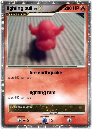 Pokemon lighting bull