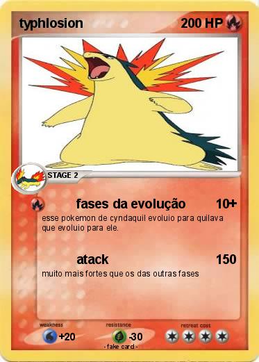Pokemon typhlosion