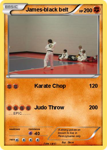 Pokemon James-black belt