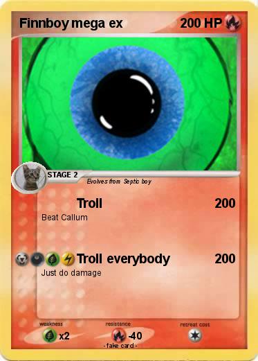 Pokemon Finnboy mega ex