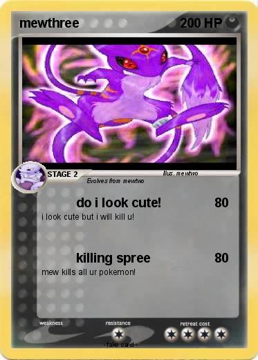 Pokemon mewthree