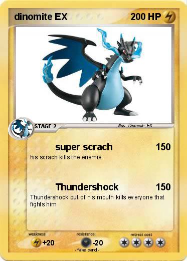Pokemon dinomite EX