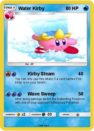 Pokemon Water Kirby