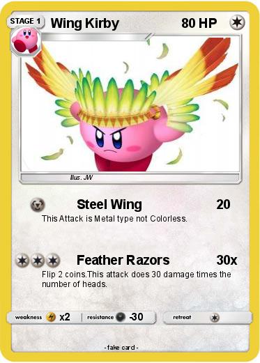 Pokemon Wing Kirby