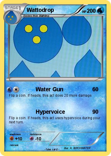 Pokemon Wattodrop