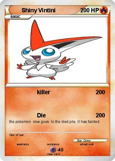 Pokemon Shiny Vintini