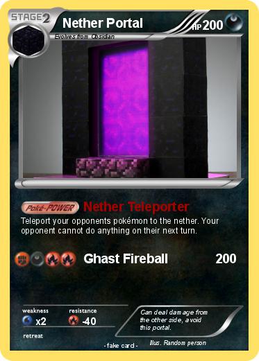 Pokemon Nether Portal