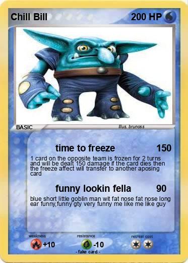 Pokemon Chill Bill