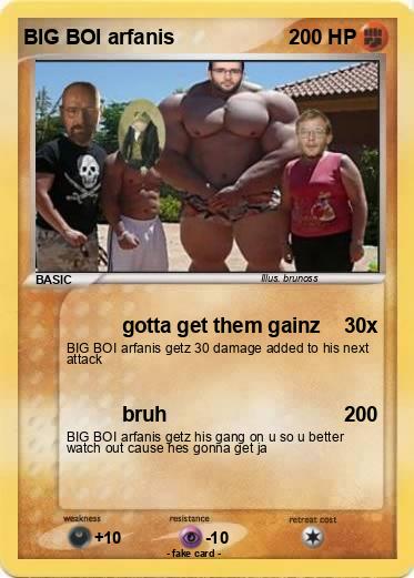 Pokemon BIG BOI arfanis