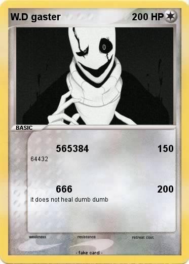 Pokemon W.D gaster