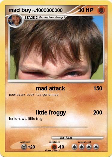 Pokemon mad boy