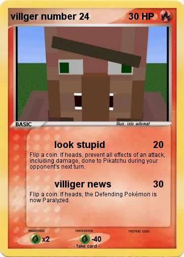 Pokemon villger number 24