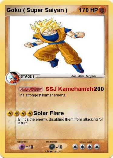 Pokemon Goku ( Super Saiyan )