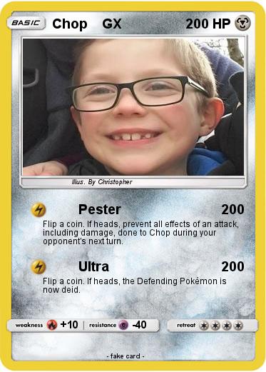 Pokemon Chop    GX