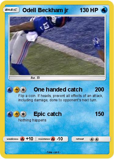 Pokemon Odell Beckham jr