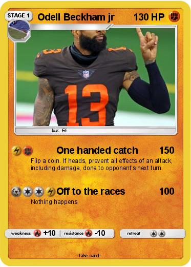 Pokemon Odell Beckham jr