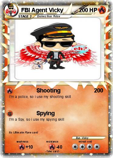 Pokemon FBI Agent Vicky