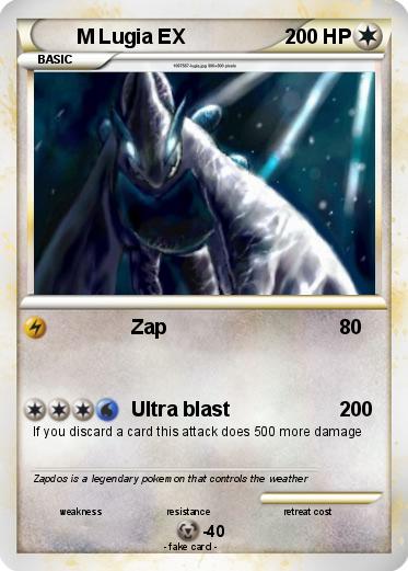 Pokemon M Lugia EX