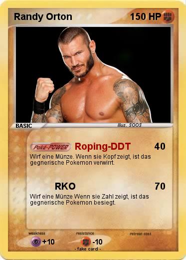 Pokemon Randy Orton