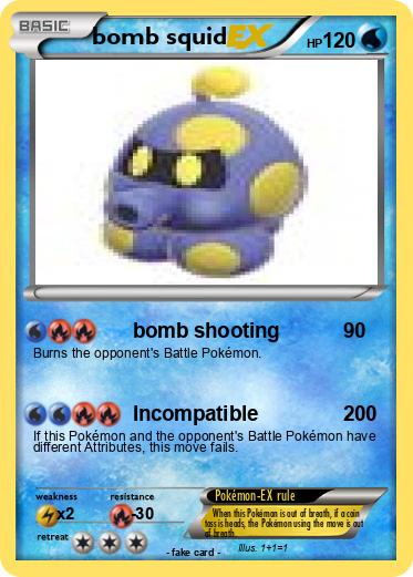 Pokemon bomb squid