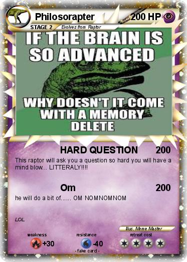 Pokemon Philosorapter