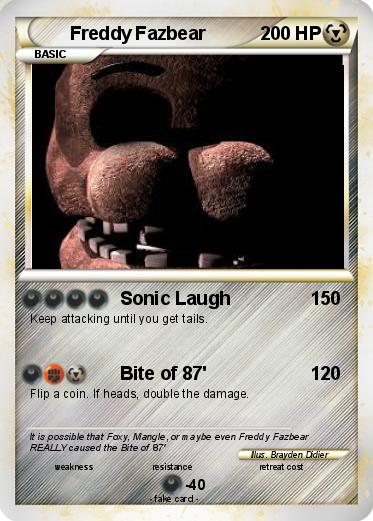 Pokemon Freddy Fazbear