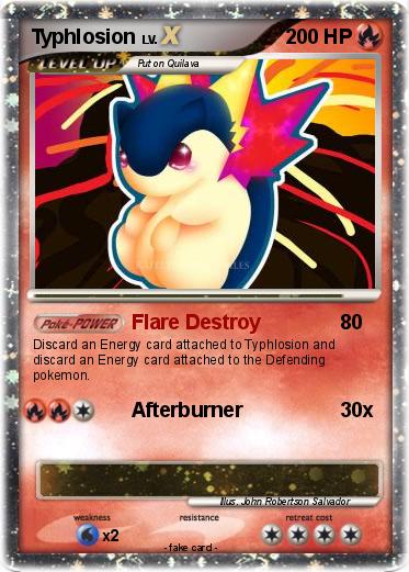 Pokemon Typhlosion