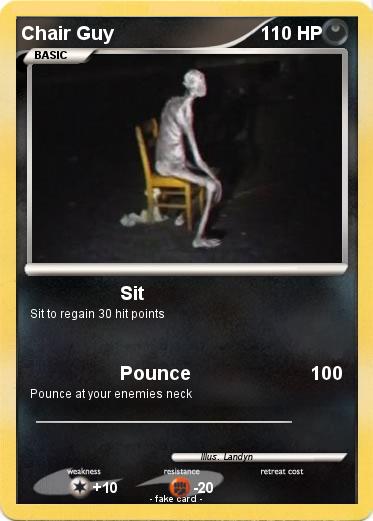 Pokemon Chair Guy