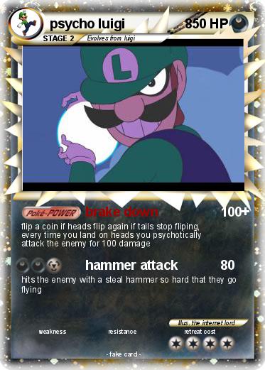 Pokemon psycho luigi