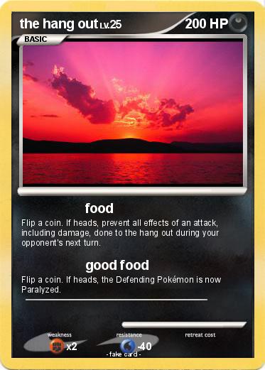 Pokemon the hang out