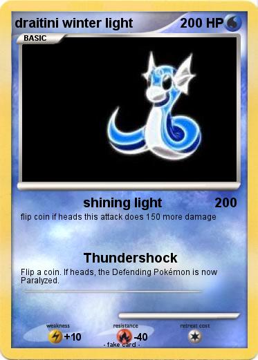 Pokemon draitini winter light