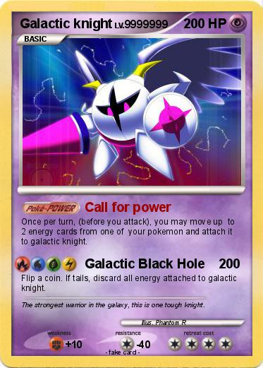 Pokemon Galactic knight