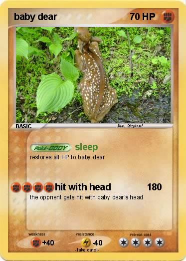 Pokemon baby dear