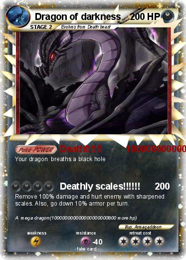 Pokemon Dragon of darkness