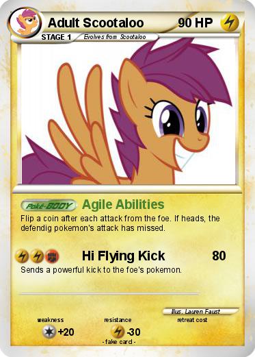 Pokemon Adult Scootaloo