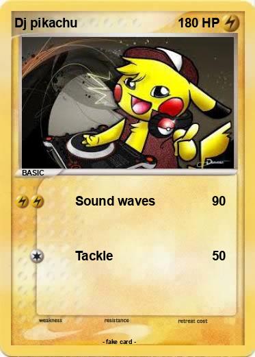 Pokemon Dj pikachu