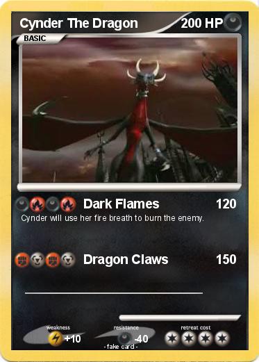 Pokemon Cynder The Dragon
