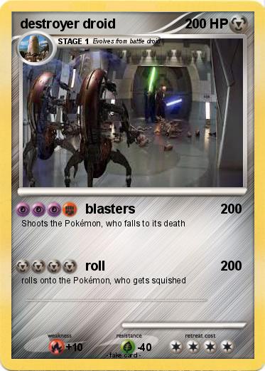 Pokemon destroyer droid