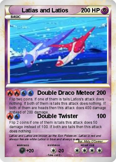 Pokemon Latias and Latios