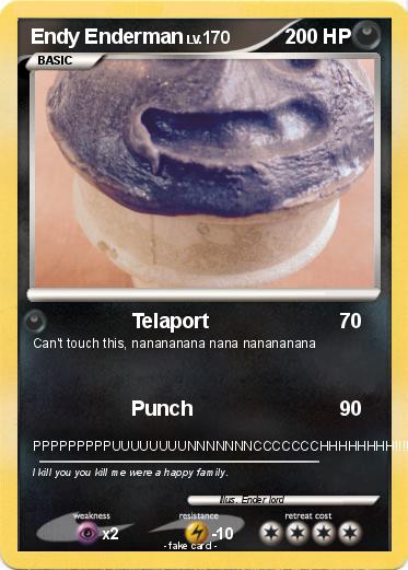 Pokemon Endy Enderman