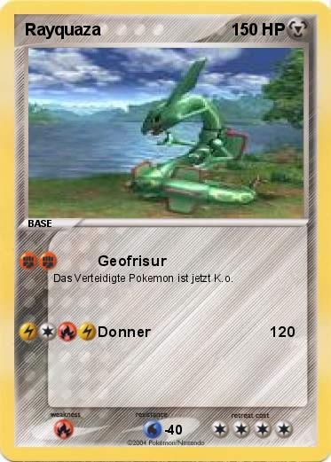 Pokemon Rayquaza