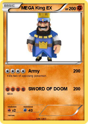 Pokemon MEGA King EX