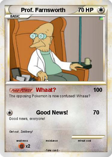 Pokemon Prof. Farnsworth