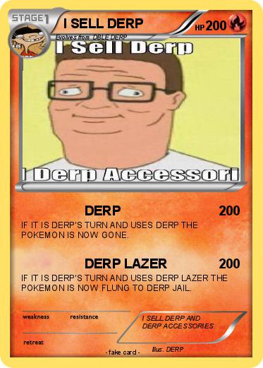 Pokemon I SELL DERP