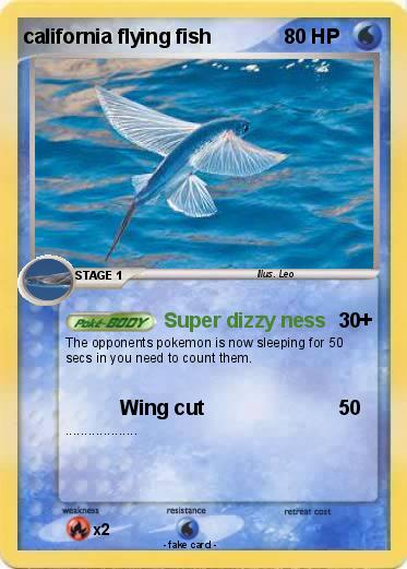 Pokemon california flying fish