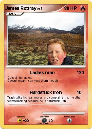 Pokemon James Rattray