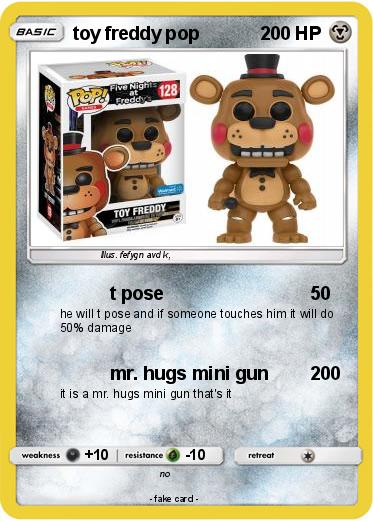 Pokemon toy freddy pop