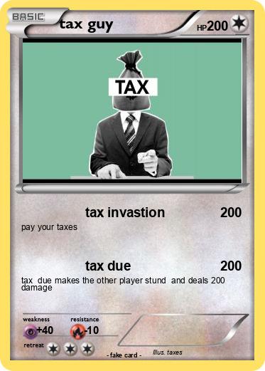 Pokemon tax guy