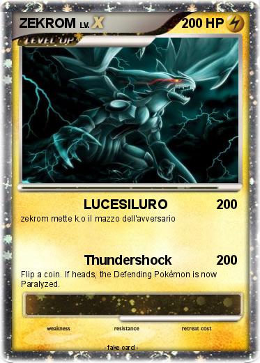 Pokemon ZEKROM