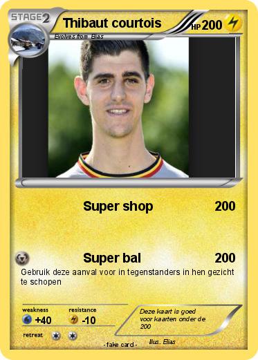 Pokemon Thibaut courtois